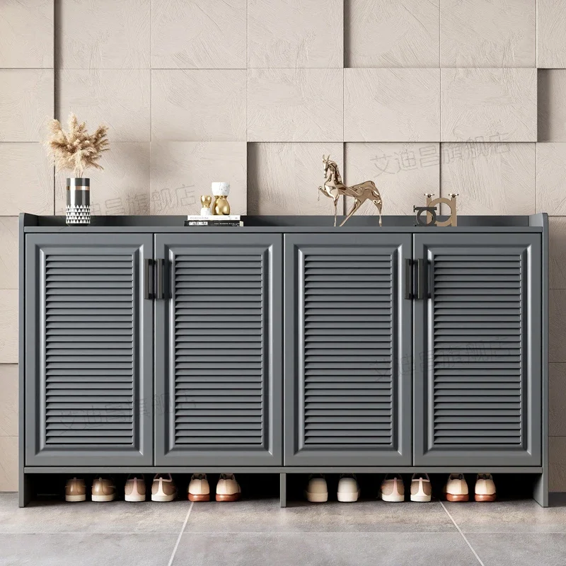 

Lazy Entryway Storage Shoe Cabinet Entrance Large Capacity Nordic Designer Shoe Cabinet Craft Creative Zapatero Unique Furniture