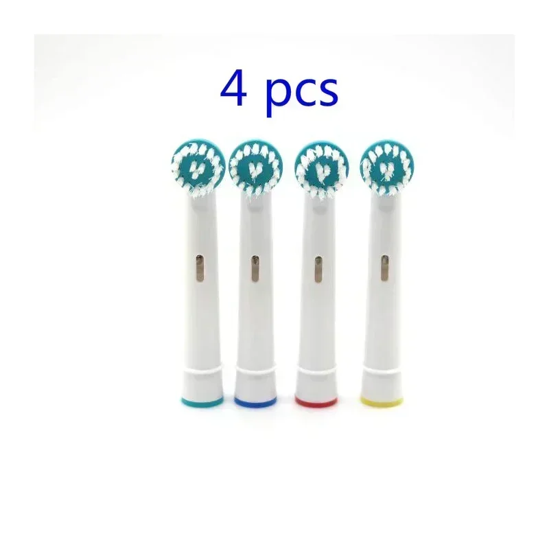 4 PCS Clean Deep For Oral-B Ortho Replacement Electric Toothbrush Head OD17A