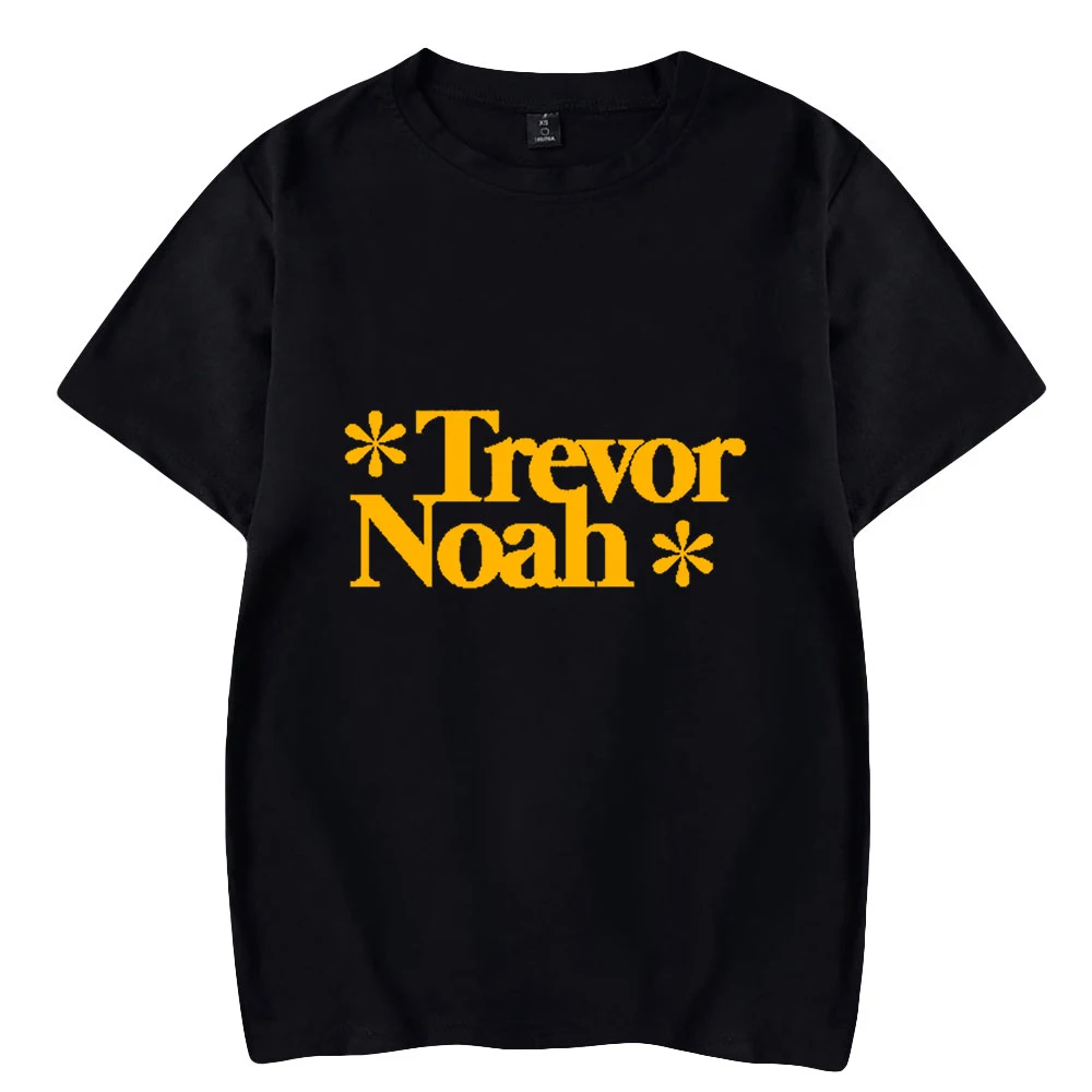 

Trevor Noah Tshirt Em Torno Do Pescoço Blusa De Manga Curta Mulheres Homen T-shirt Frete Grátis 2024 Estilo Casual Verão T-shirt