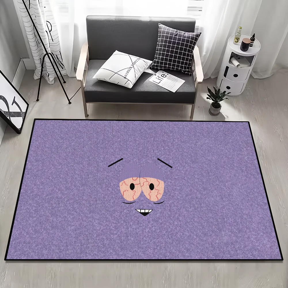 Tapis de porte pour salon, salle à serviettes s-south A P-Park, décoration de chevet, sol de lit, bain, tapis d'entrée amusant, grand tapis