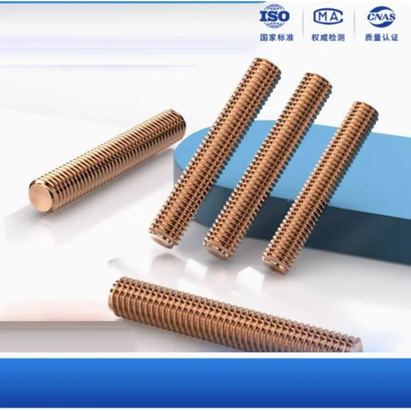 

Copper Fully Threaded Metric Bar Studding Rods M4 M5 M6 M8 M10 M12 M16 M18 M20