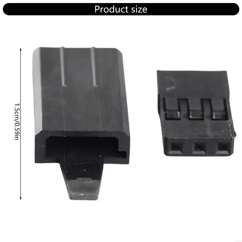 10 쌍 단열 된 서보 플러그 암/수컷 확장 와이어 터미널 크림프 핀