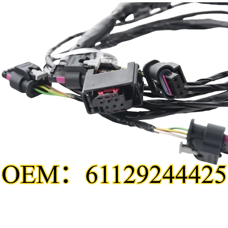 

Rear bumper PDC wiring set(Rear PDC wiring) For BMW X5 E70 xDrive35i xDrive50i 2011-2013 OEM：61129244425
