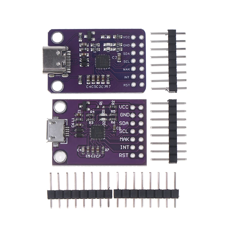 

1 комплект аксессуаров «сделай сам» CP2112 TPYC-C Интерфейс MICRO-USB Отладочная плата USB к модулю связи I2C