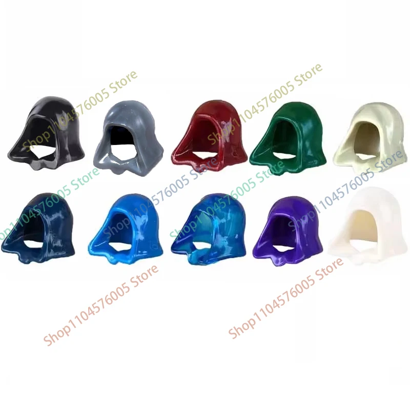 MOC Braune Haare Bausteine Stadt Figuren Körper Kreative Zubehör Blond Gold Weiß Teile DIY Hüte Mini Ziegel Montieren Spielzeug S04
