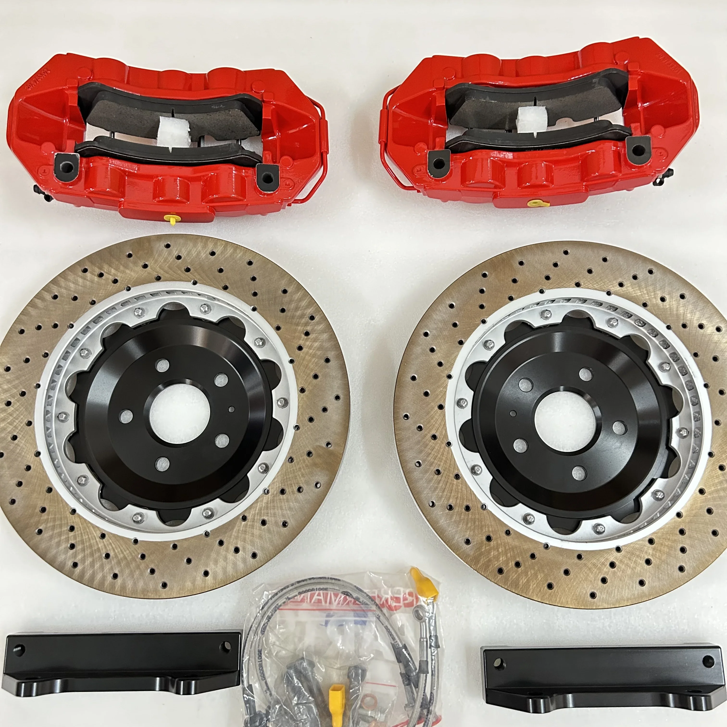 Performance Brake Kit 6 Piston Brake Calipers Big Brake Kits For Porsche 718 Boxster Cayman 964 993 911 Cayenne Panamera