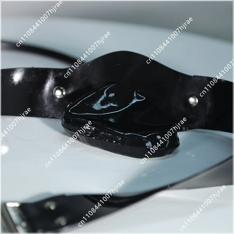 Latex Inflatable Gag Strap Adjustable Adult Accessory Breathable Ball Gag Open Mouth Seamless