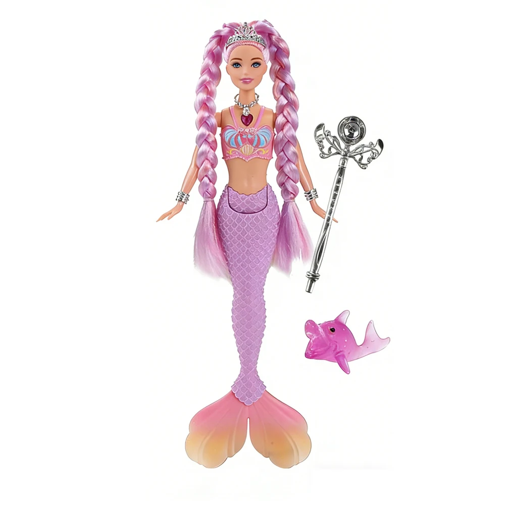 30 cm große, leuchtende, singende Meerjungfrauen-Prinzessin-Puppe, verschiedene Farben, perfektes Festival- und Geburtstagsgeschenk für Mädchen