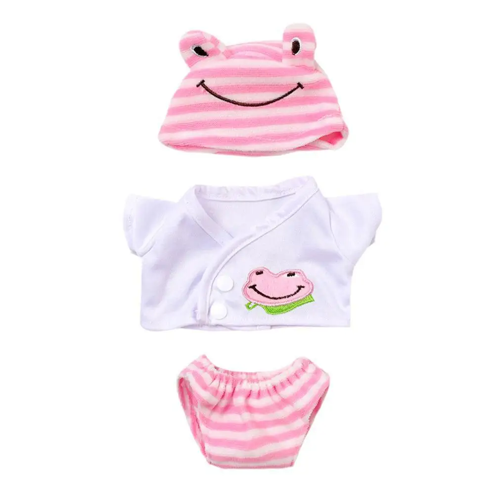 Vestiti per bambole da ragazza da 30 cm: abiti realistici per bambole con design di coniglio e rana, costumi carini per bambole da 30 cm, perfetti per vestire le bambole