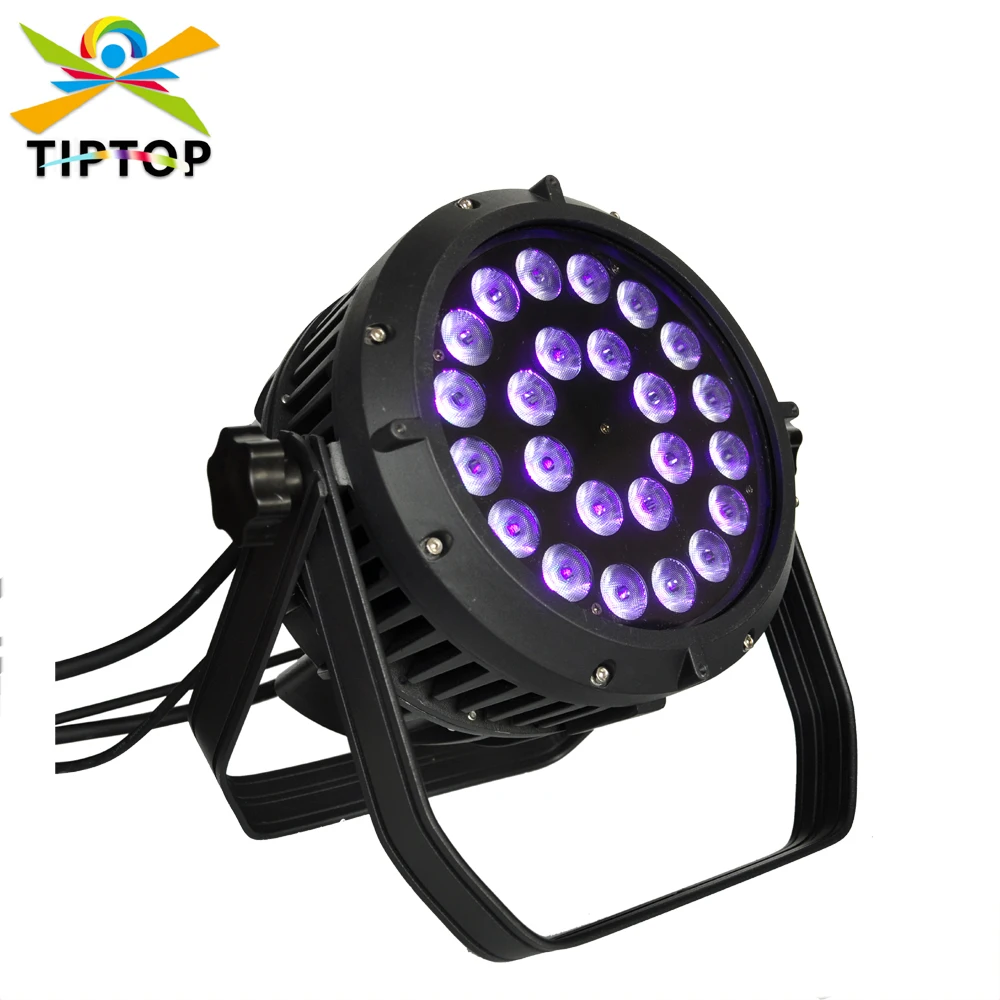 TIPTOP TP-P114 200W RGBWAP 6IN1 Outdoor DMX Controlled Led Par Light 24x18w 6in1 China Manufacturer Baiyun District 110V-220V