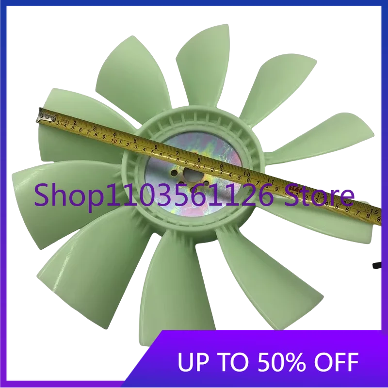 

Suitable for Excavator Accessories 303CR 304 305 High Quality Fan Blade Engine S4L Fan Heater Fan Blade 7Blade 10Blade
