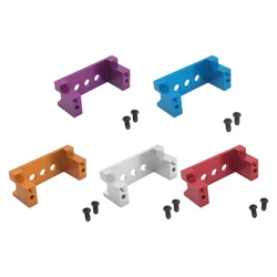 1Pcs 1 14 Steering Servo Support Aluminum Alloy Precision Servo Mount Bracket For Wltoys 144001 RC Car Part RC Car Accessories