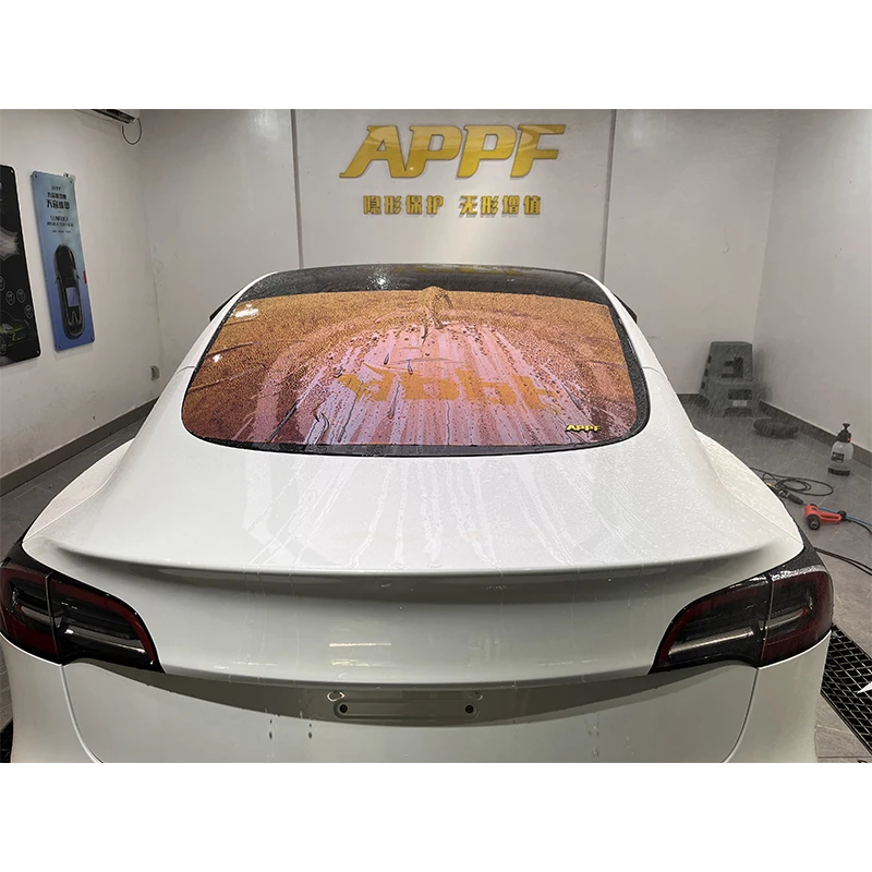 Colorful Solar Car Window Tint Film Water-Responsive 99% UV Proof Explosion Proof Window Film