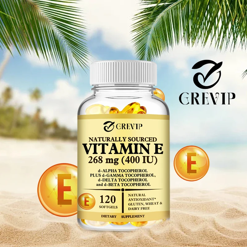 Vitamin E - Promote Blood Circulation, Anti-oxidation, Brighten Skin Tone