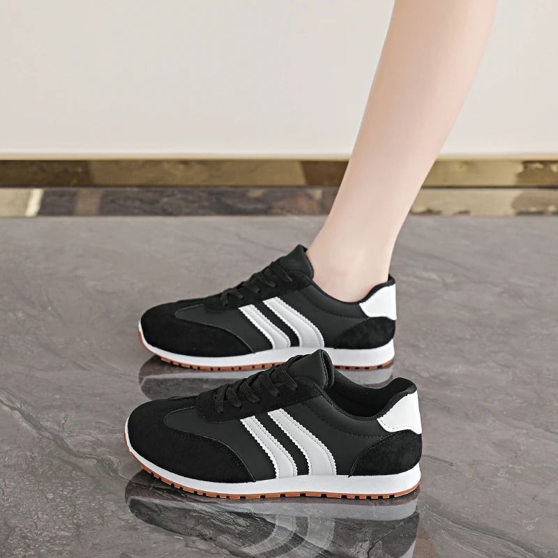 Dexun أحذية النساء 2025 جديد الخريف الرجعية خفيفة الوزن المتخصصة أحذية منصة أحذية رياضية كاجوال