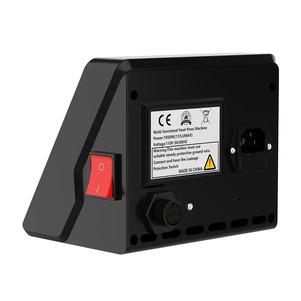 Isı Basın İçin Dijital LED Kontrol Cihazı Çok Fonksiyonlu Isı Basın Kontrol Kutusu 110V/220V Genel K-tipi Termokupl Makineleri için
