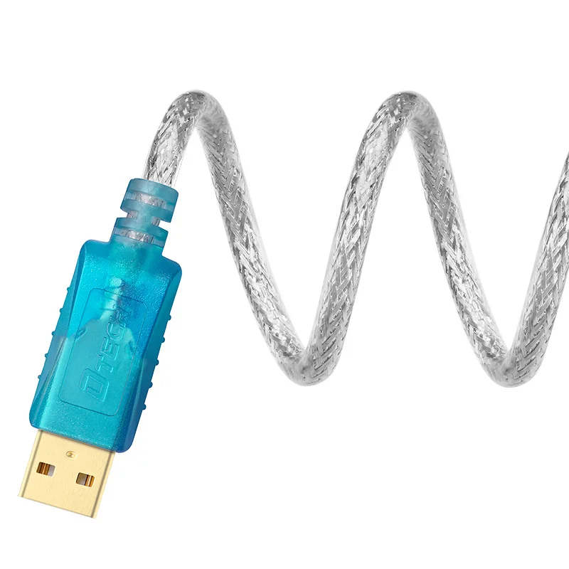 2PCS DTECH Wholesale USB2.0 To Parallel Port Print Cable IEEE 1284 36pin Printer Adapter Converter USB To CN36