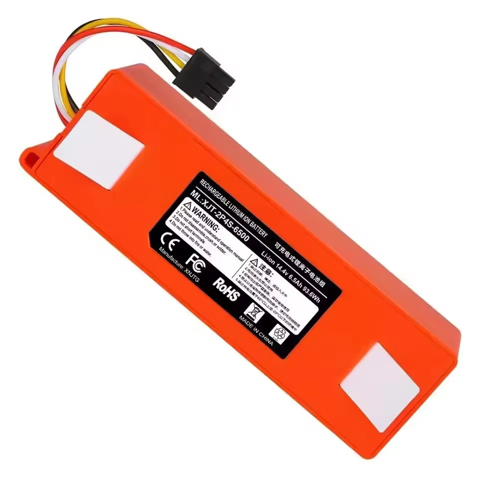 Replacement Battery for Roborock S4 S5 S6 S7 T6 Q5 Q7 E4 E5 for Xiaomi Mijia 1S High Capacity Li-ion Vacuum Parts