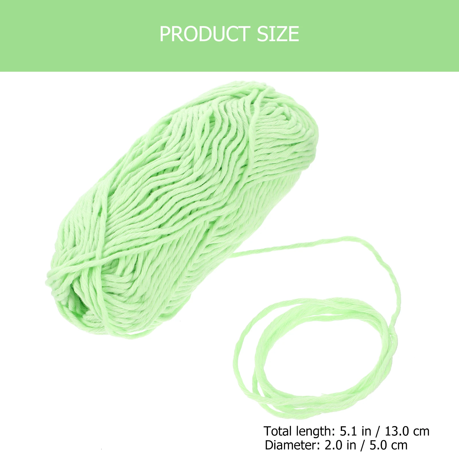 

Luminous Crochet Yarn Glowing Flexible DIY H Knitted Thread for Children Craft Projects Glow in Dark Polyester