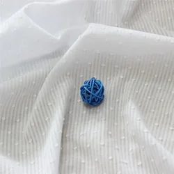 1PC=100*145cm Cotton Jacquard Yarn Lobo Dyeing Foam Clothing Fabric Cotton Pajamas Jacquard Fabric Handmade Diy Cloth