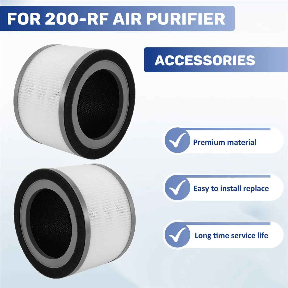 

Сменный фильтр для очистителя воздуха A45I для Vista 200 200-, аксессуары для фильтров Premium H13 True HEPA