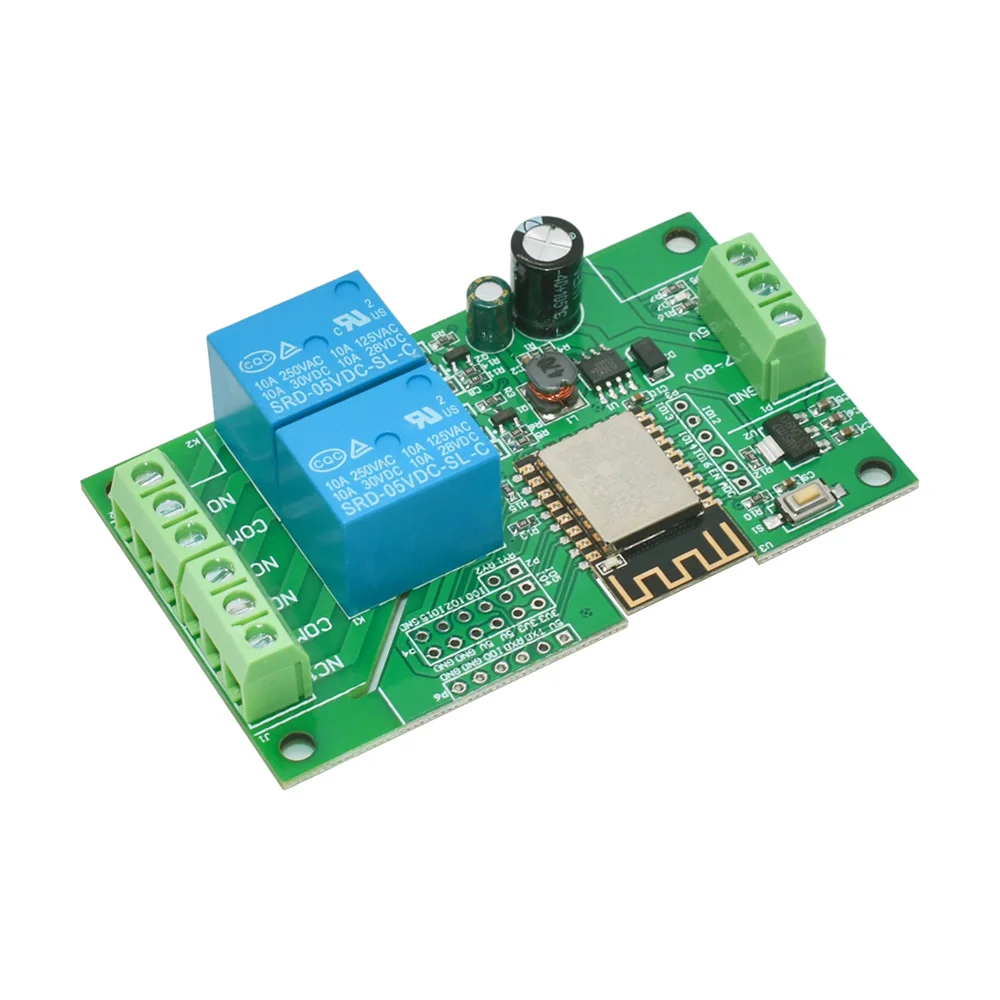 Imagem -04 - Módulo de Relé Wifi sem Fio para Arduino Conselho de Desenvolvimento Fonte de Alimentação Esp8266 Canais Canais Canais Esp12f ac dc 5v 728v 580v