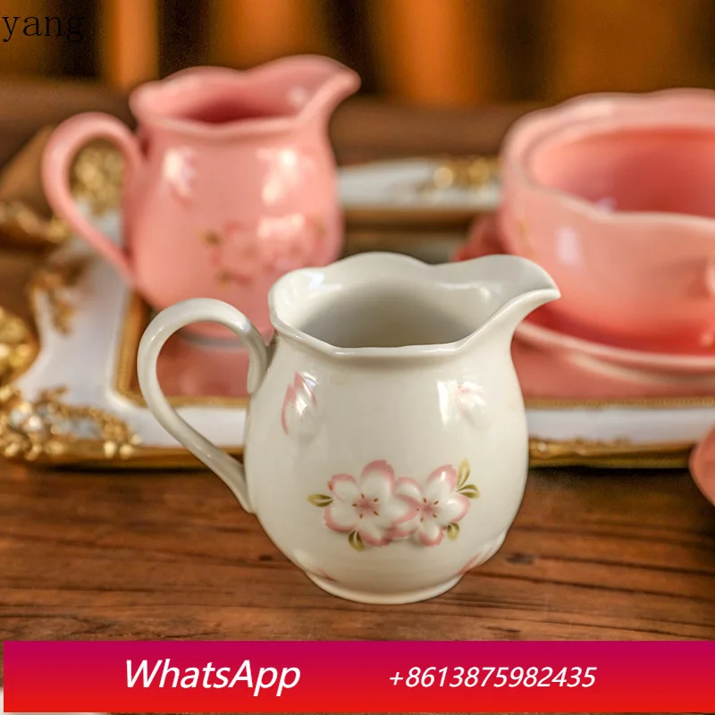 

CX ceramic small milk cup milk pot coffee plus milk cup drainage pot
