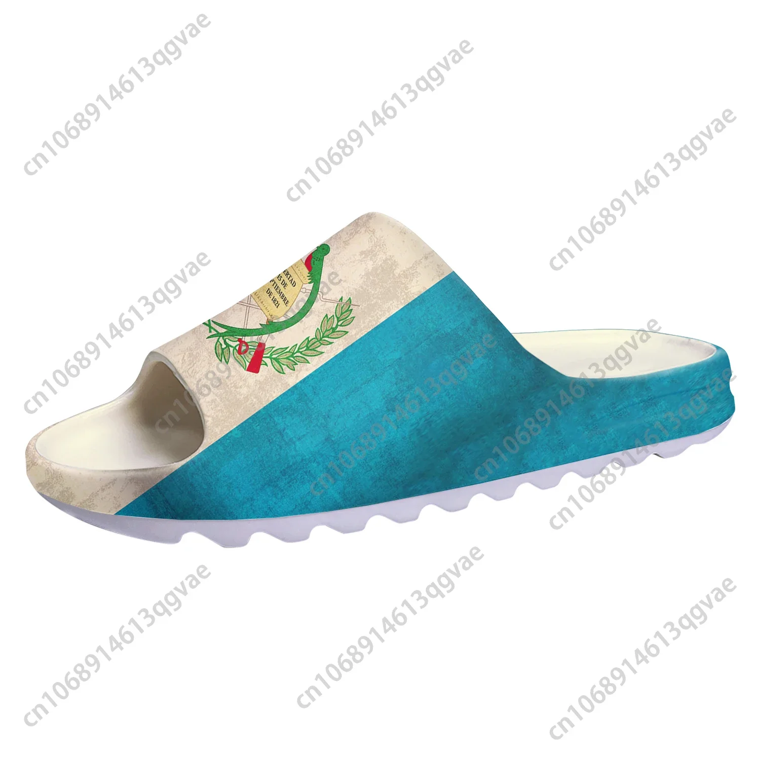 Guatemalan Flag Soft Sole Sllipers Home Clogs Step on Water Shoes Mens Womens Teenager Beach Guatemala Customize on Shit Sandals