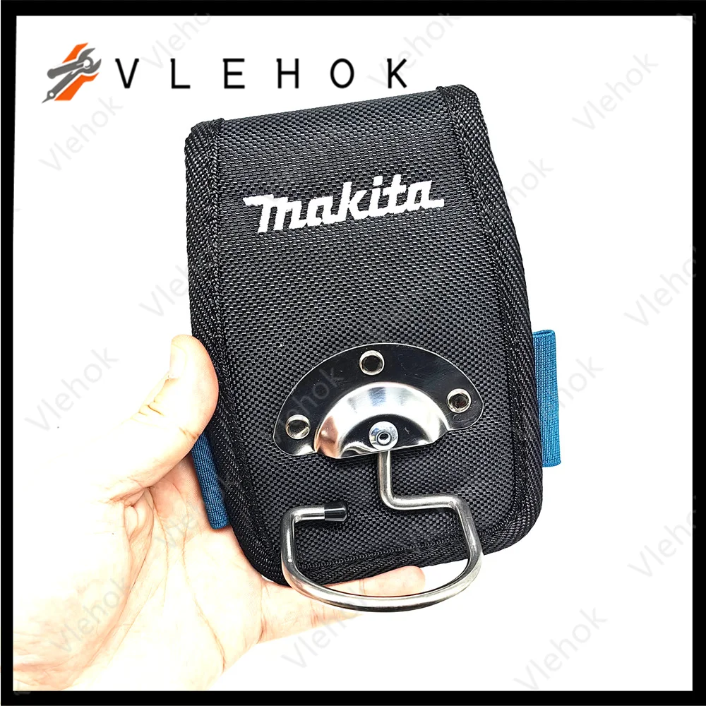 Makita E-15300 Tool Pouch Looped Hammer And Axe Holder 3L Technology Elastic Loops To Keep Your Tools Secure Large Capacity