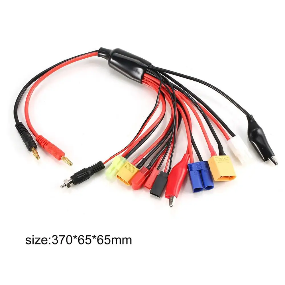 

11 In 1 Lipo Battery Multi Charging Plug Convert Cable Line for IMAX B6 Charger RC Car & Airplane Spare Parts Accessories