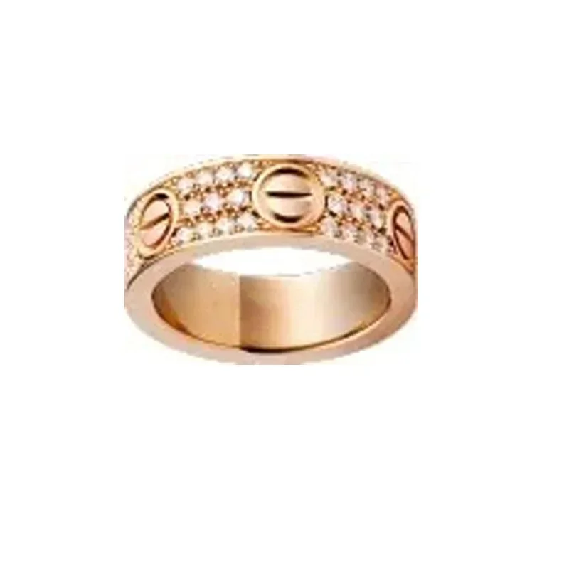 2024 European and American exquisite couple rings simple and elegant ladies rings s925 fashionable and popular rings