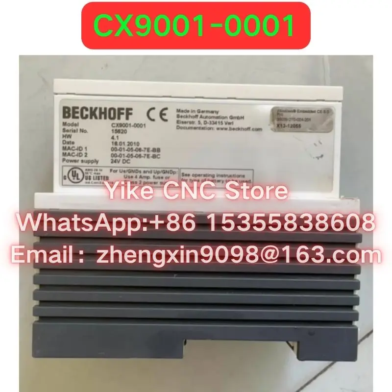 Used CX9001-0001 module Functional test OK Fast delivery