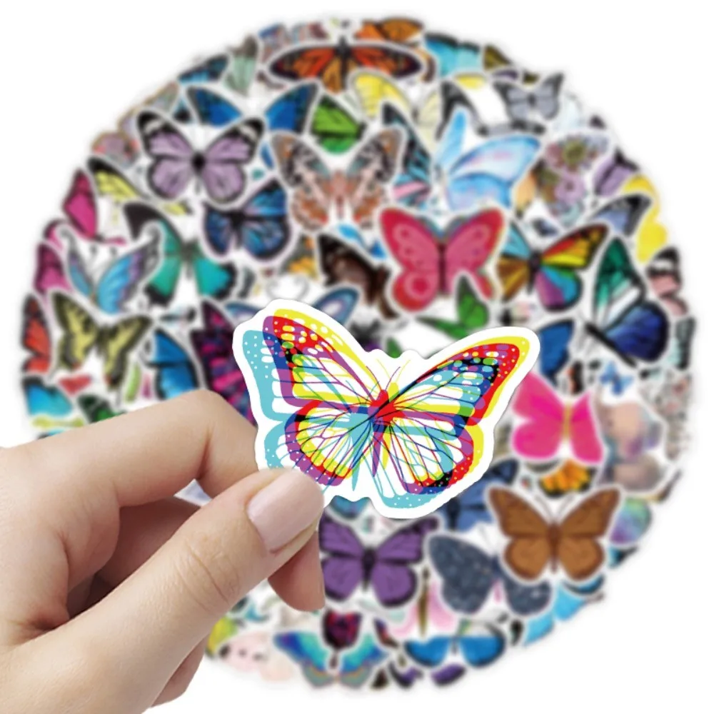 104-Piece Elegant Butterfly Stickers Decorative Decals for Notebooks, Phone Cases, Backpacks & Laptops LanLanStickersWorld Store