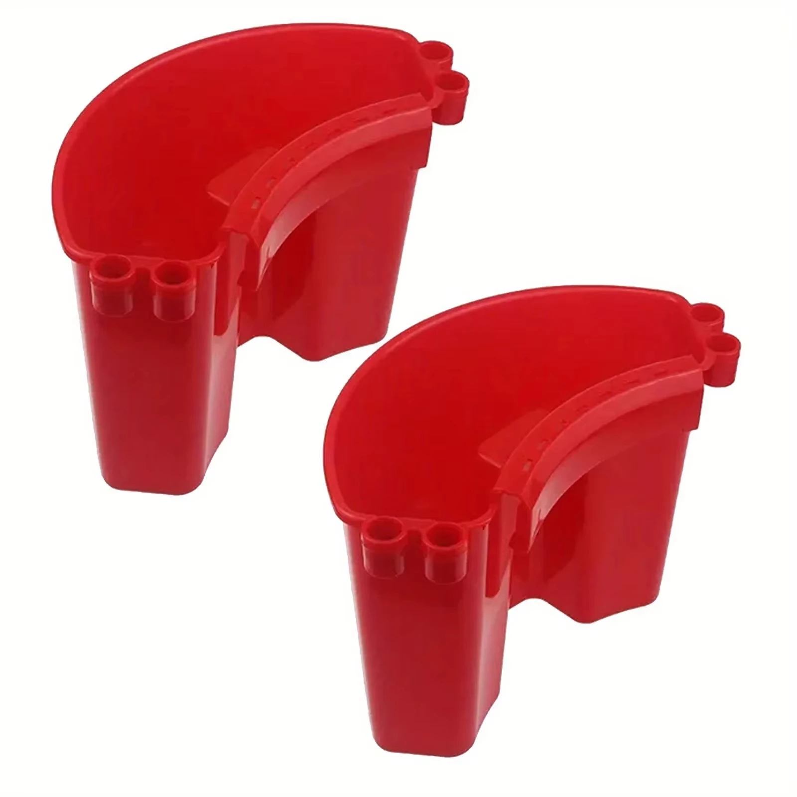 2 Pcs Universal Bucket Organizer Car Storage Kits External Hanging Detailing Tools Brushes Mitt Fast Easy Updated Style Cleaning