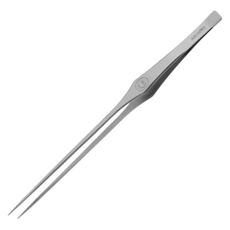 

AQUAPRO Aquascaping Tweezers - Professional Stainless Steel Planting Tools - Ultra Fine Tip for Delicate Stem Plants & Moss