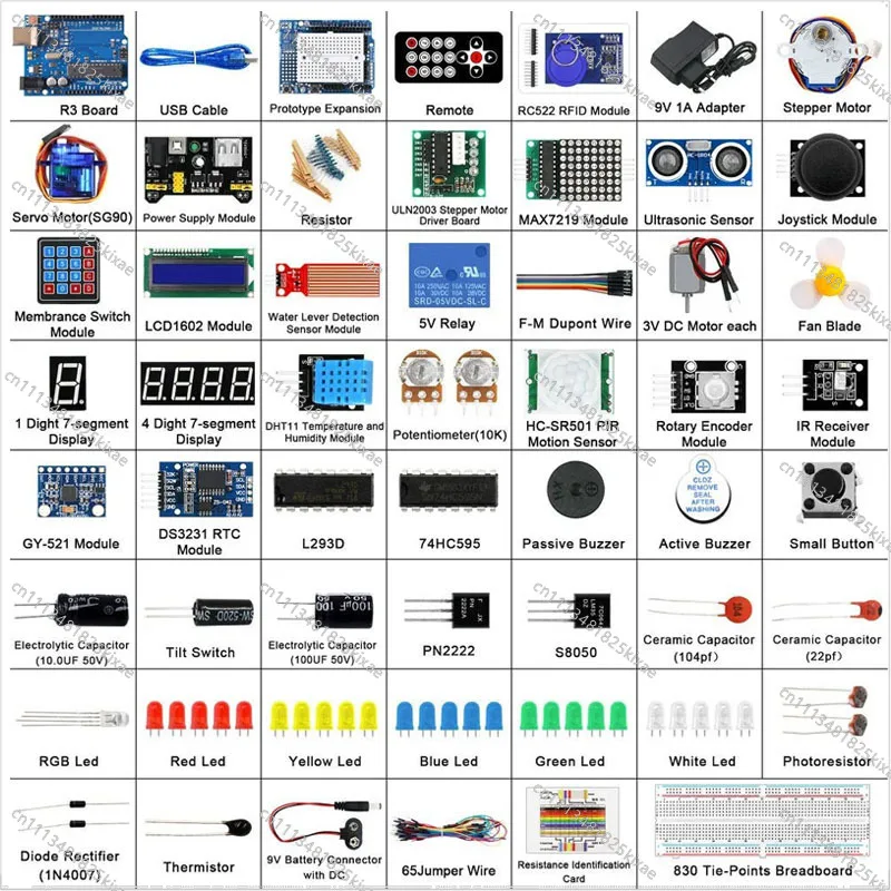 For Upgrade Kit, Super Starter Kit R3 Official Development Board, Tutorial Learning