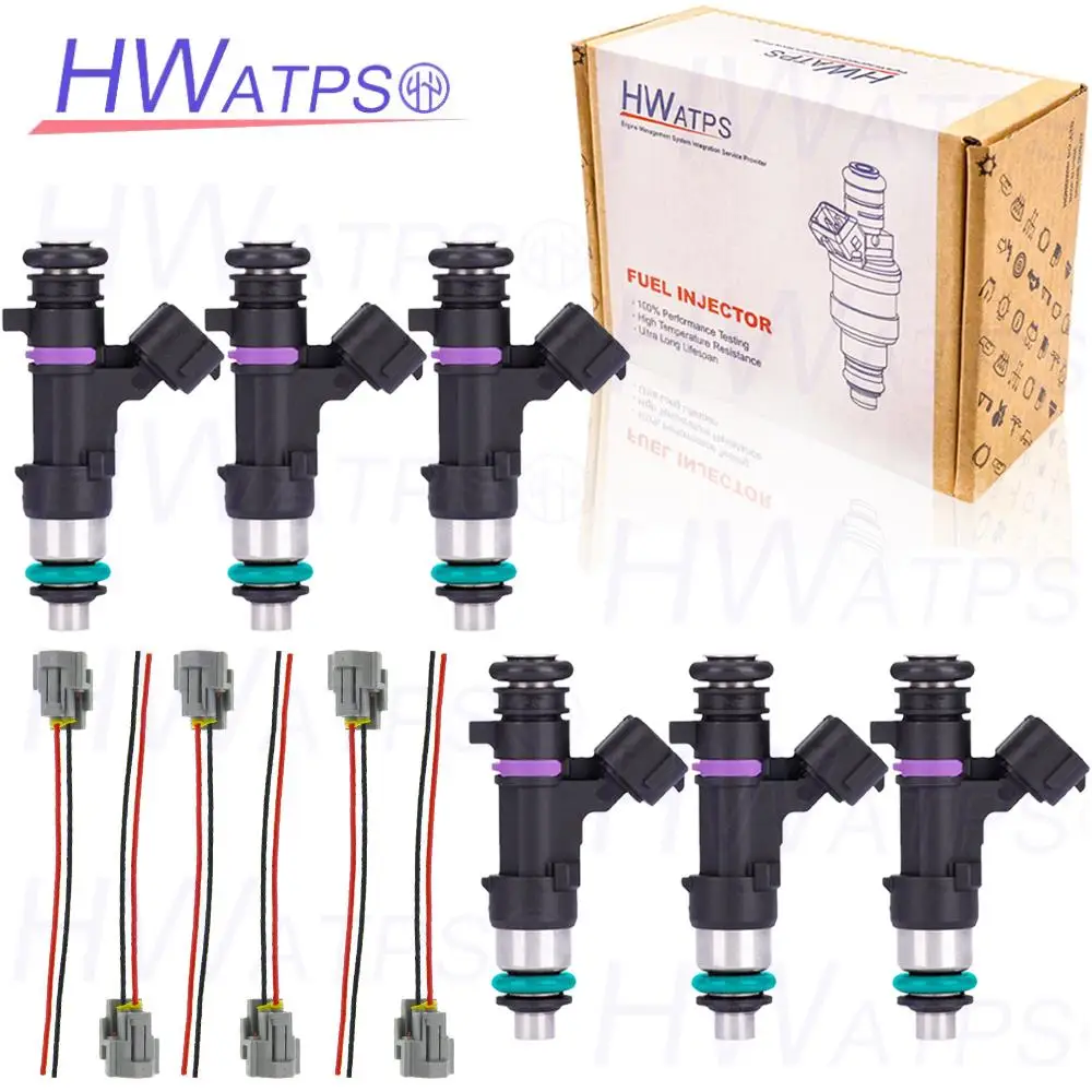 

6PCS FJ750 brand new Fuel Injector Nozzle For INFINITI QX56 NISSAN ARMADA FRONTIER NV1500 PATHFINDER XTERRA SUZUKI EQUATOR