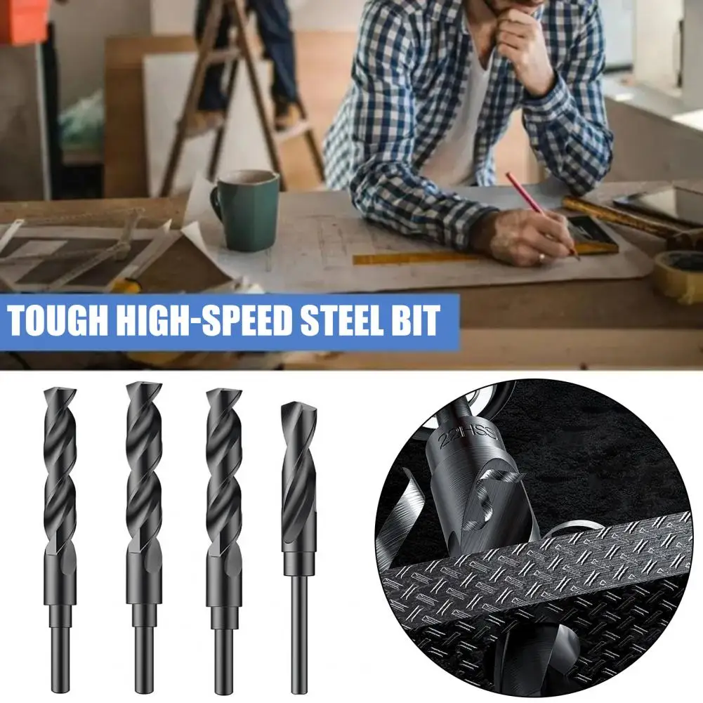 High-speed Steel Drill Bit 118 Degree Point Angle Drill High Speed Steel Drill Bit for Diy Woodworking Projects for Various