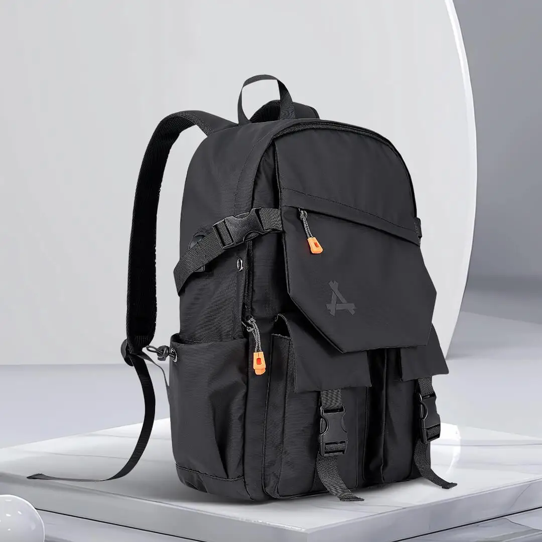 Xiaomi MQ Outdoor Backpack Large Capacity Handbag Travel USB Backpack Laptop Bag Commuting Backpack Workwear Style