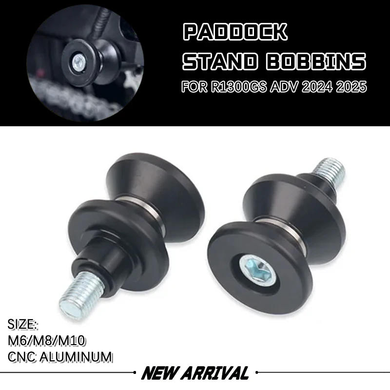 

For R1300GS Adventure ADV 2024 2025 Motorcycle CNC Swingarm Sliders Spools Paddock Stand Bobbins