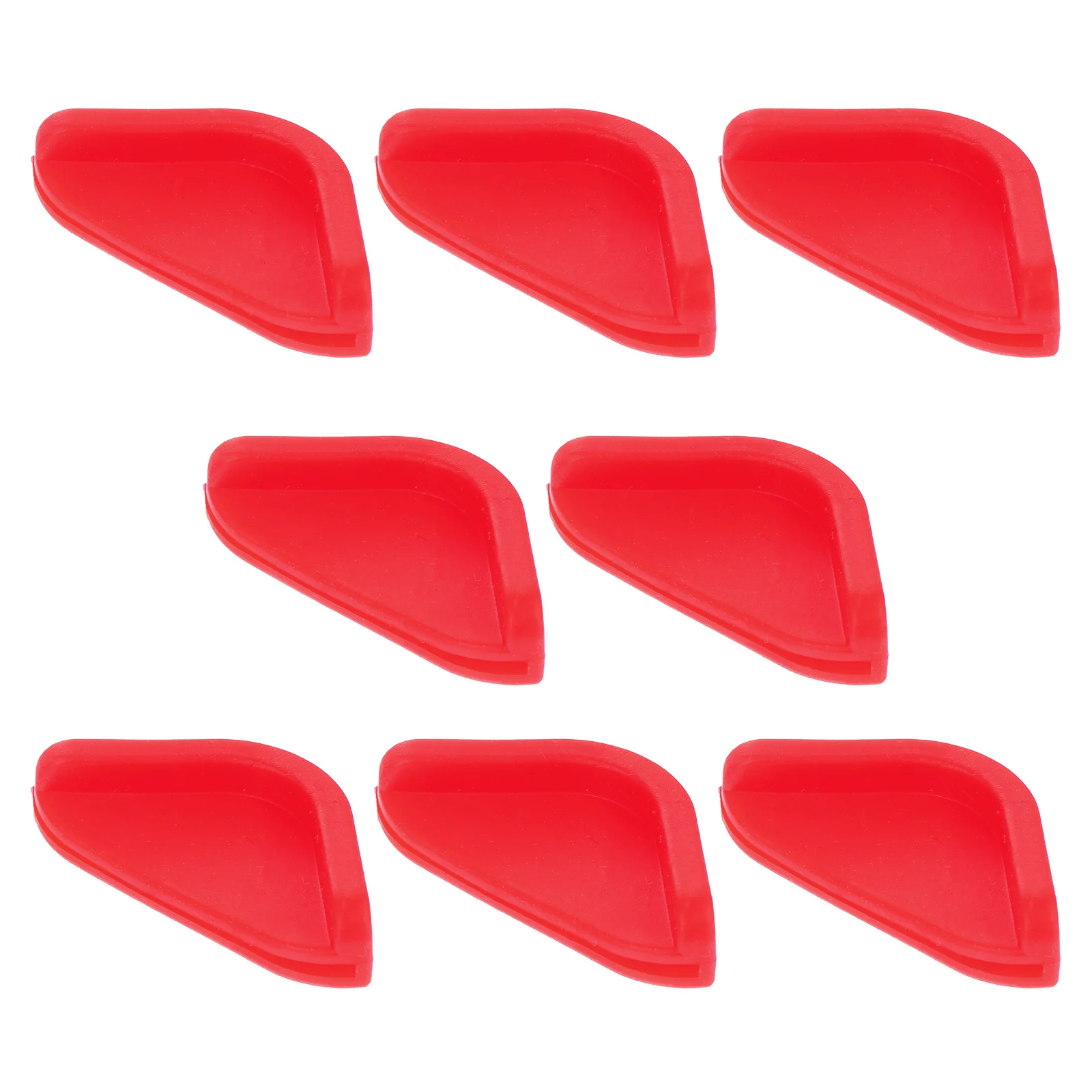 8 Pcs Defrosting Board Corner Protector Thawing Plate Cover Chopping Riser for Cutting Tray Quick Accessories Silica Gel Baby