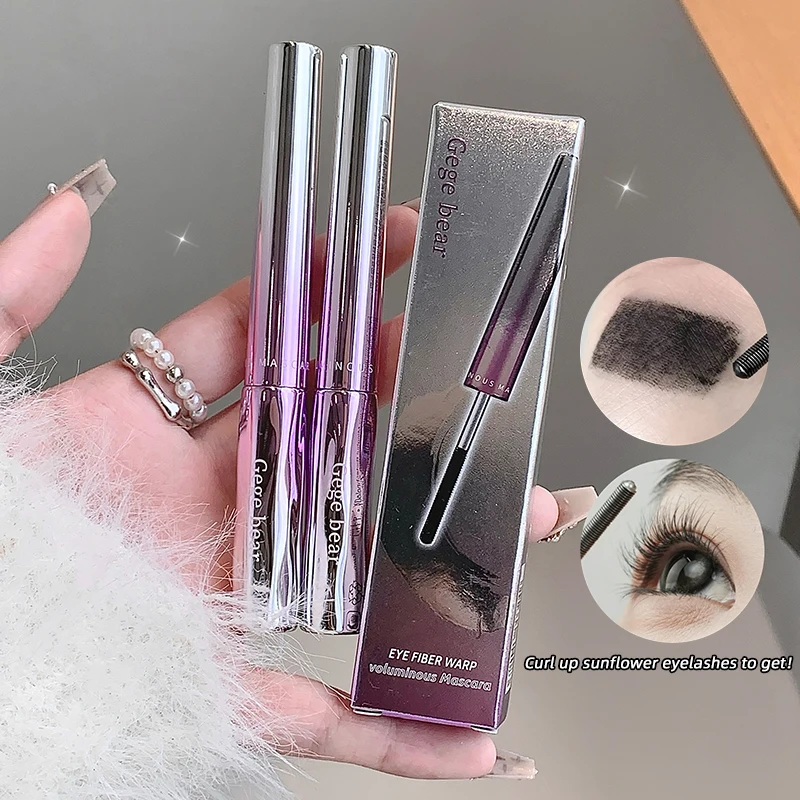 Gege bear Mascara w tubce z grubym aplikatorem, wodoodporna i nieklejąca się.