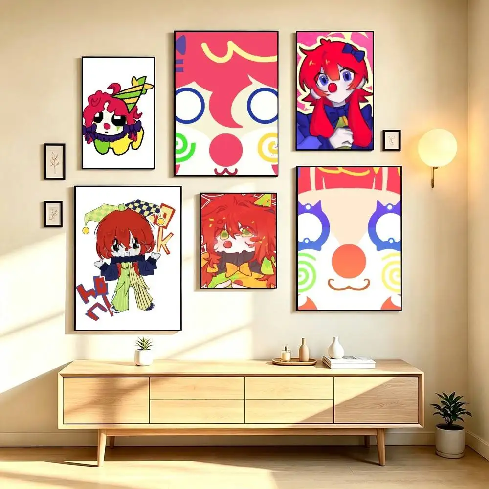 M-Moe A Reject Game Poster High Quality Dorm Living Room Aesthetic Wall Decoration Painting Stickers Gift