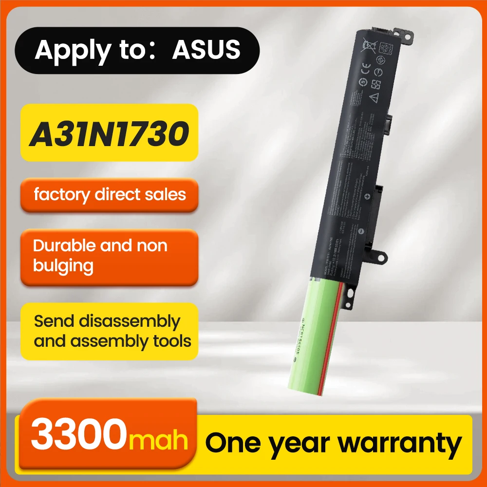 BNN A31N1730 battery for ASUS VivoBook 15 A560UD F560UD AX8203T BQ237T F560 K560UD R562UD X560UD 3INR19/66 0B110- 00550100
