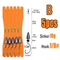 5pcs B 10g(1l4oz)