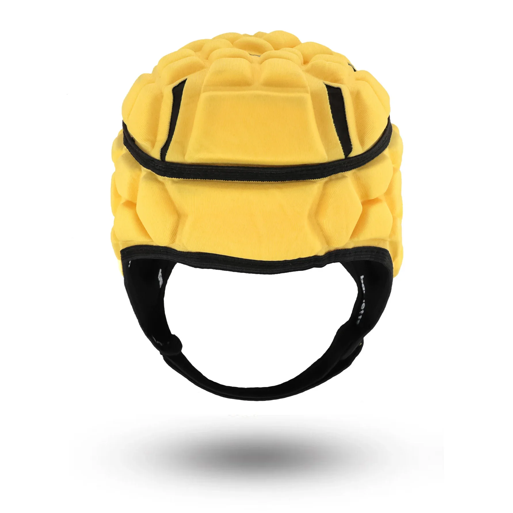 Custom Soft Shell Padded Headgear Rugby Head Guard Football Wear Yellow Helmets