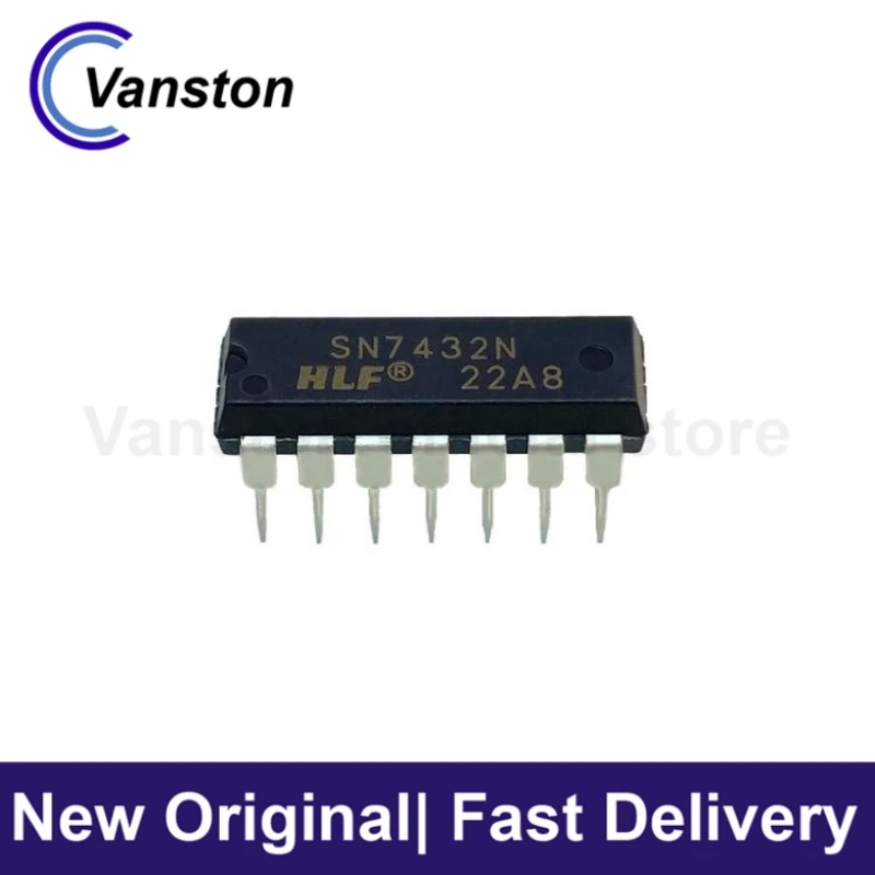 10pcs SN7432N SN7432 7432 DIP-14 Logic Gate Inline IC Chip Electronic Components Spot