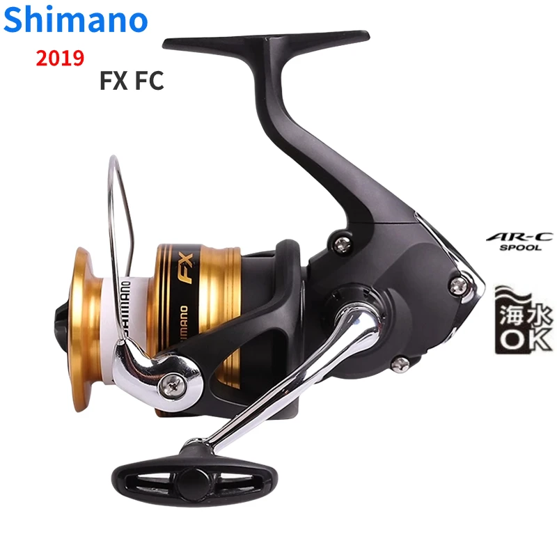 Спиннинговая рыболовная катушка Shimano FX FC 1000 2000 2500 2500HG C3000 4000 2019