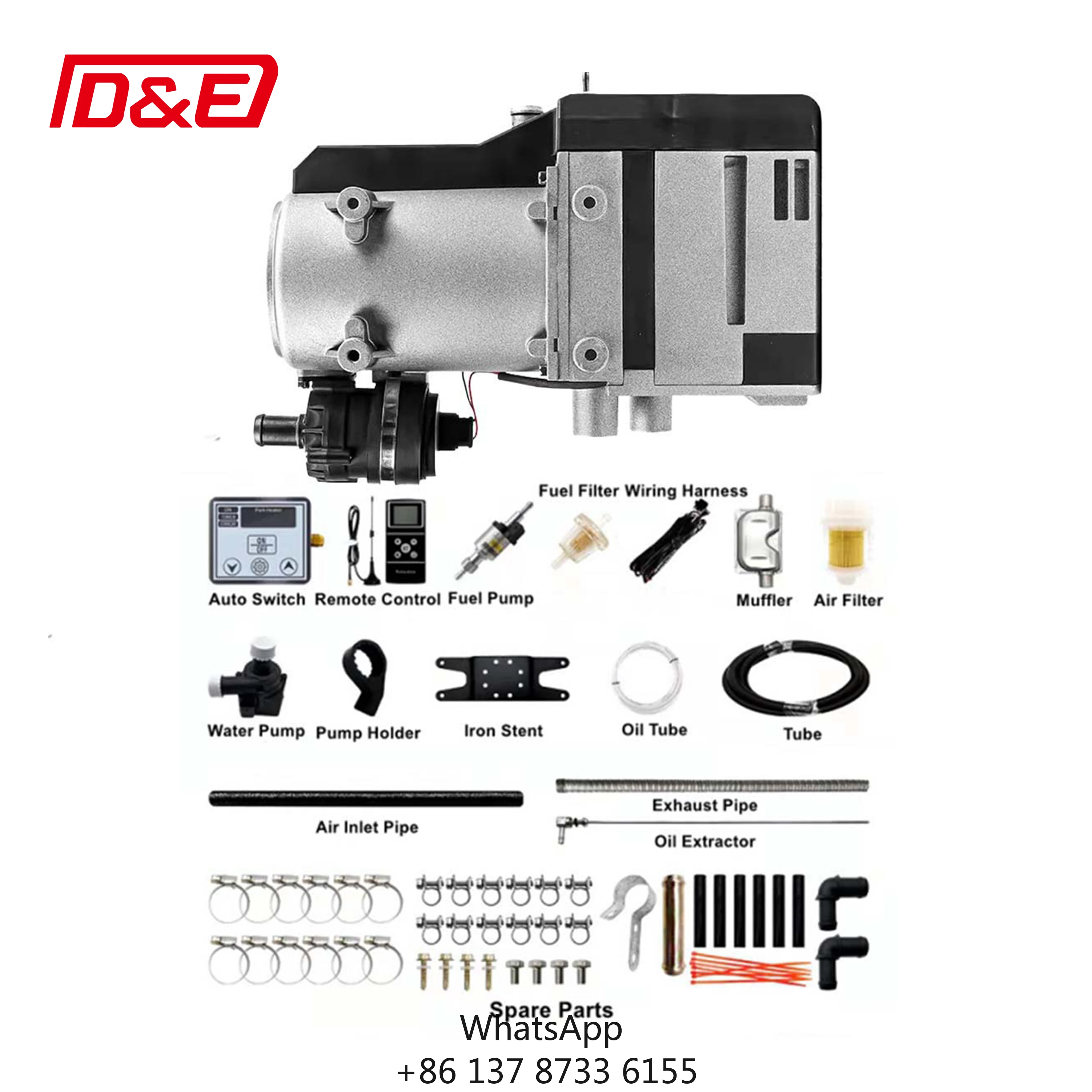 

5W-7KW 9KW 12KW 35KW Parking Water Coolant Engine Heater New Condition 12V 24V Water Pump For Cars Trucks RVs Camper Vans
