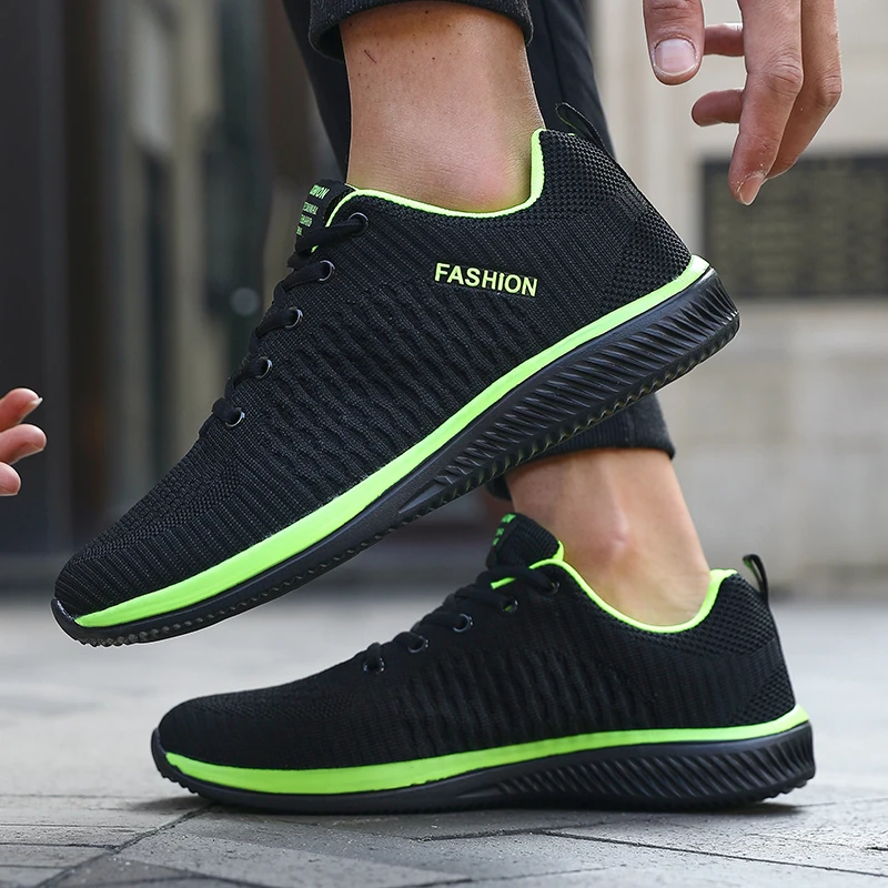 Summer Men's 2025 Loafers Walking Mesh Breathable Summer Comfortable Casual Shoes Sneakers Zapatillas Hombre Men Running Shoes